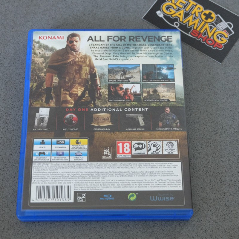 Metal Gear Solid V The Phantom Pain Day One Edition