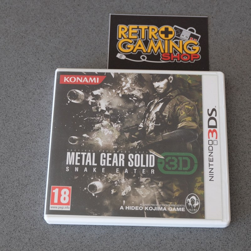 Metal Gear Solid Snake Eater 3D
