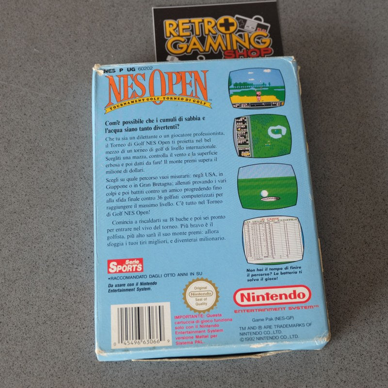 Nes Open Tournament Golf
