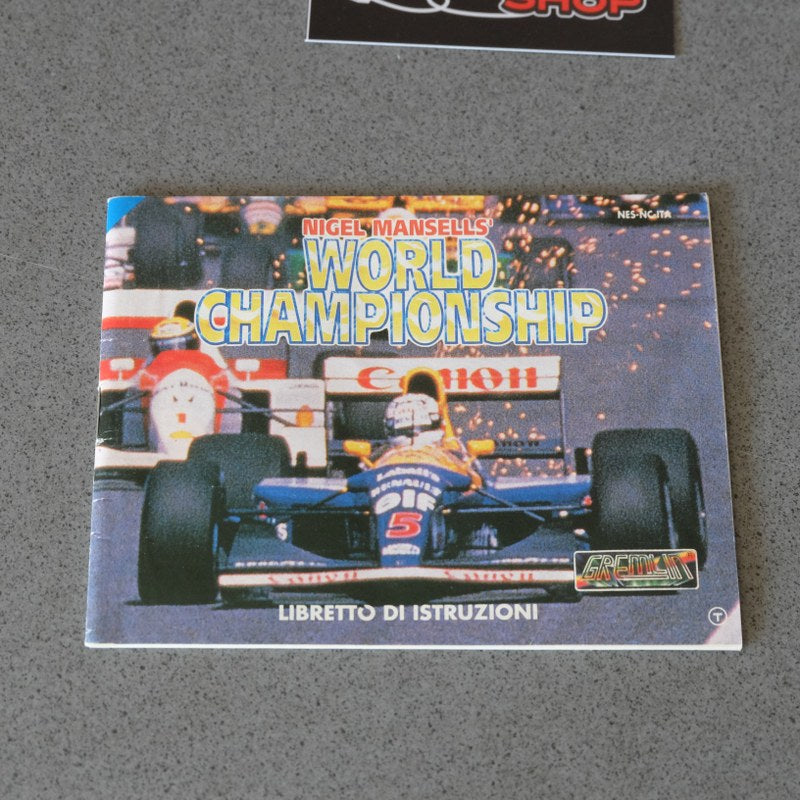 Nigell Mansell’s World Championship Pal a Gig