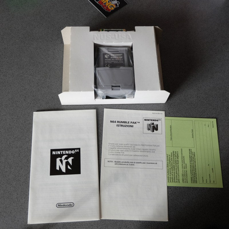 Nintendo 64 Rumble Pak Nuovo