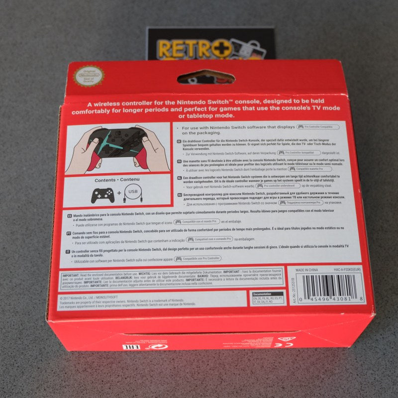 Nintendo Switch Pro Controller Xenoblade Chronicles 2 Nuovo