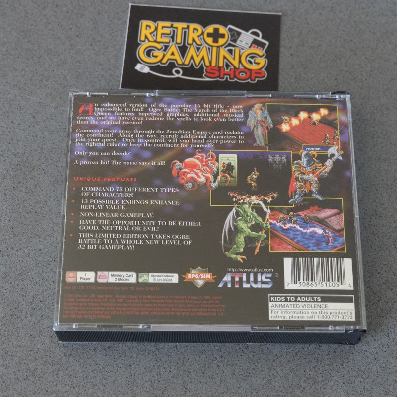 Ogre Battle Limited Edition