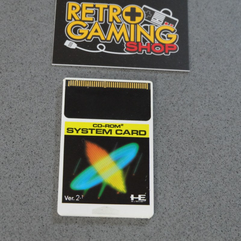 Pc Engine CD-rom System Card Ver.2.1 - NEC