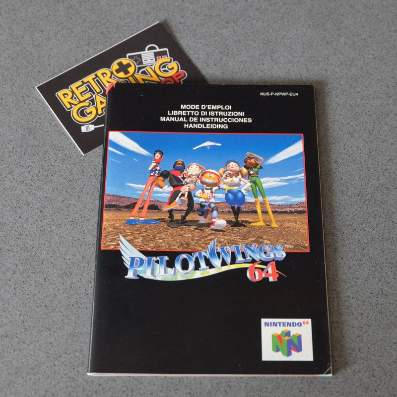 Pilotwings 64 Booklet