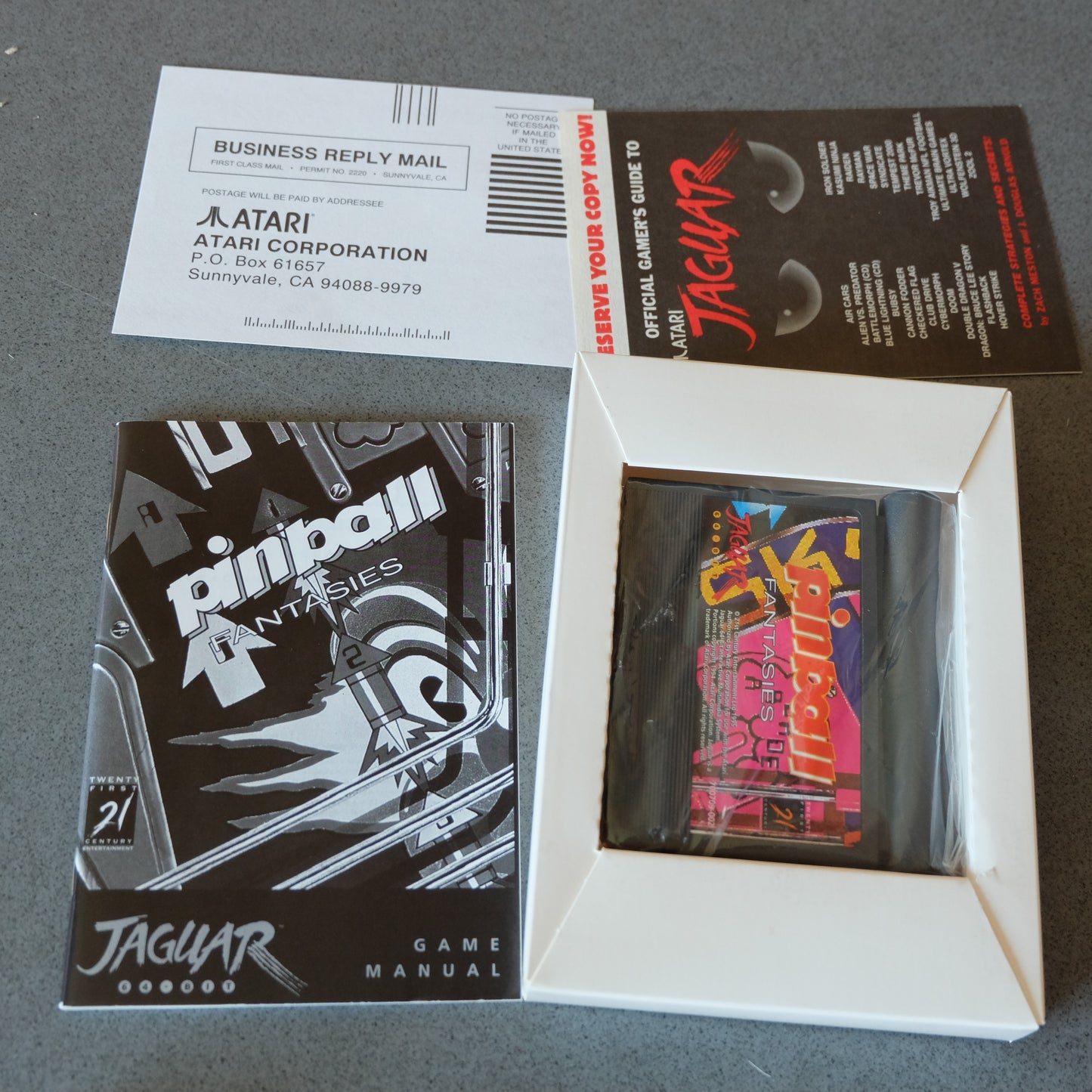 Pinball Fantasies Atari Jaguar