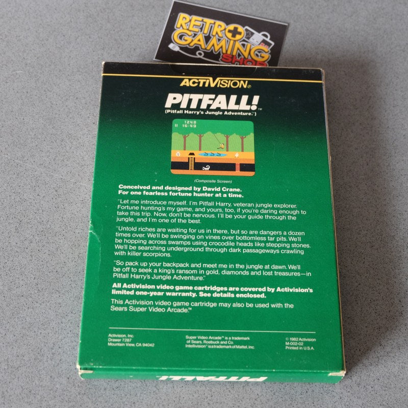 Pitfall intellivision