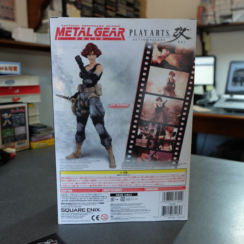 Play Arts Kai Metal Gear Solid Meryl Silverburgh Nuovo