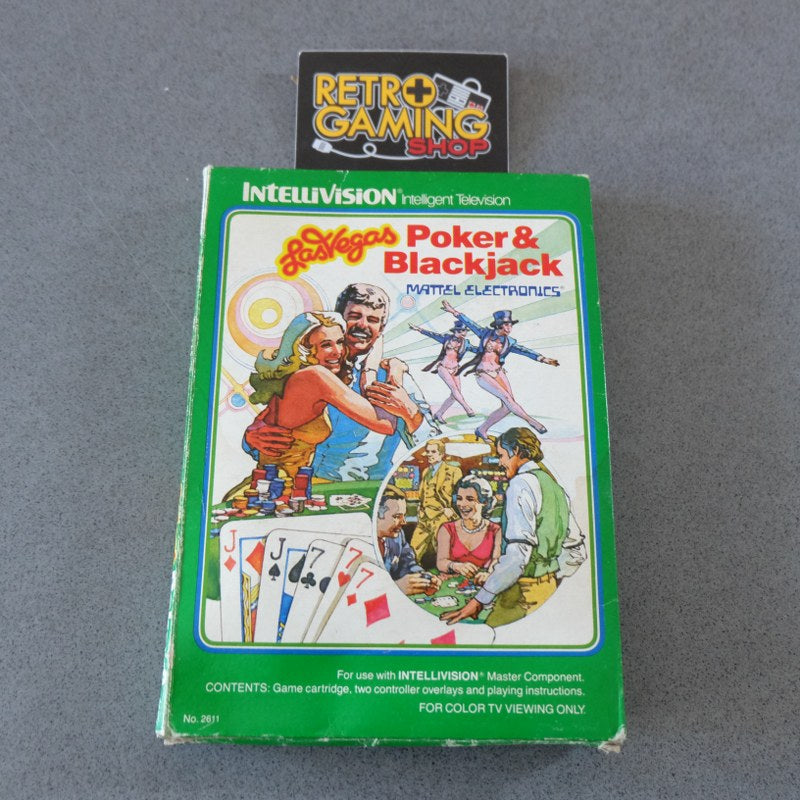 Poker & Blackjack Intellivision - Retrogaming Shop
