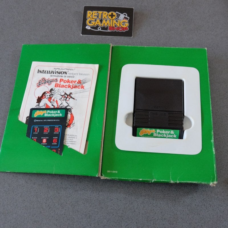Poker & Blackjack Intellivision - Retrogaming Shop