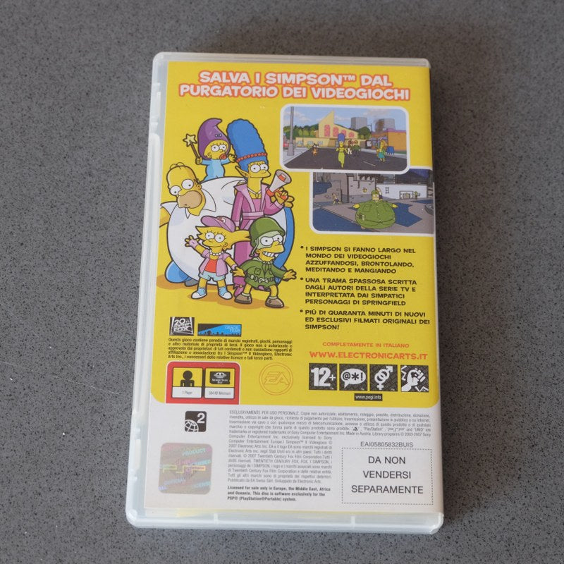 Psp Limited Edition The Simpson - Sony
