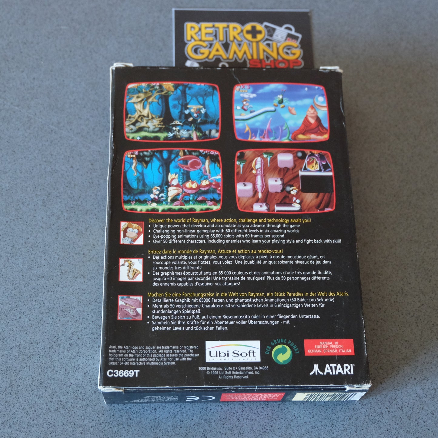 Rayman Atari Jaguar