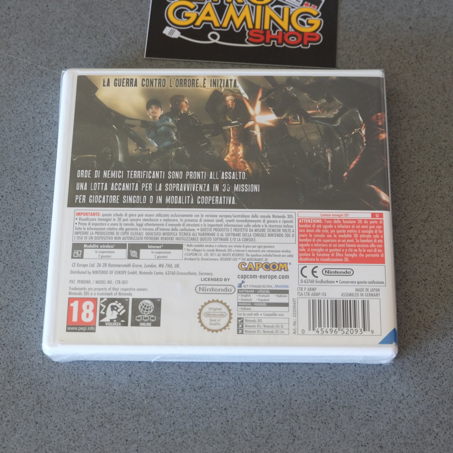Resident Evil The Mercenaries 3d Nuovo