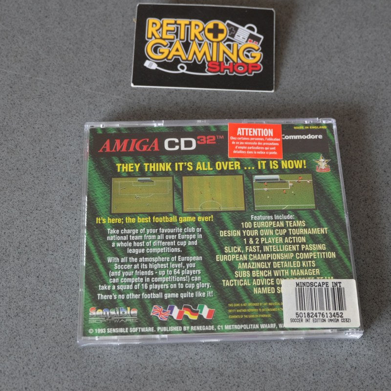 Sensible Soccer European Champions - Commodore