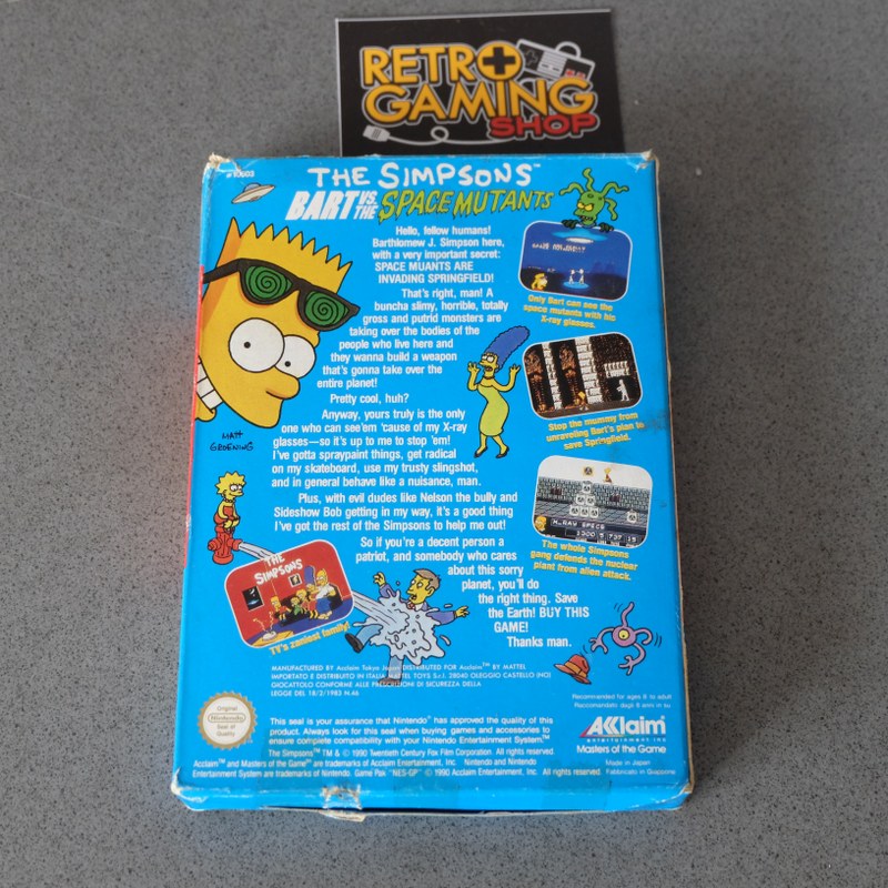 The Simpsons Bart Vs the Space Mutants