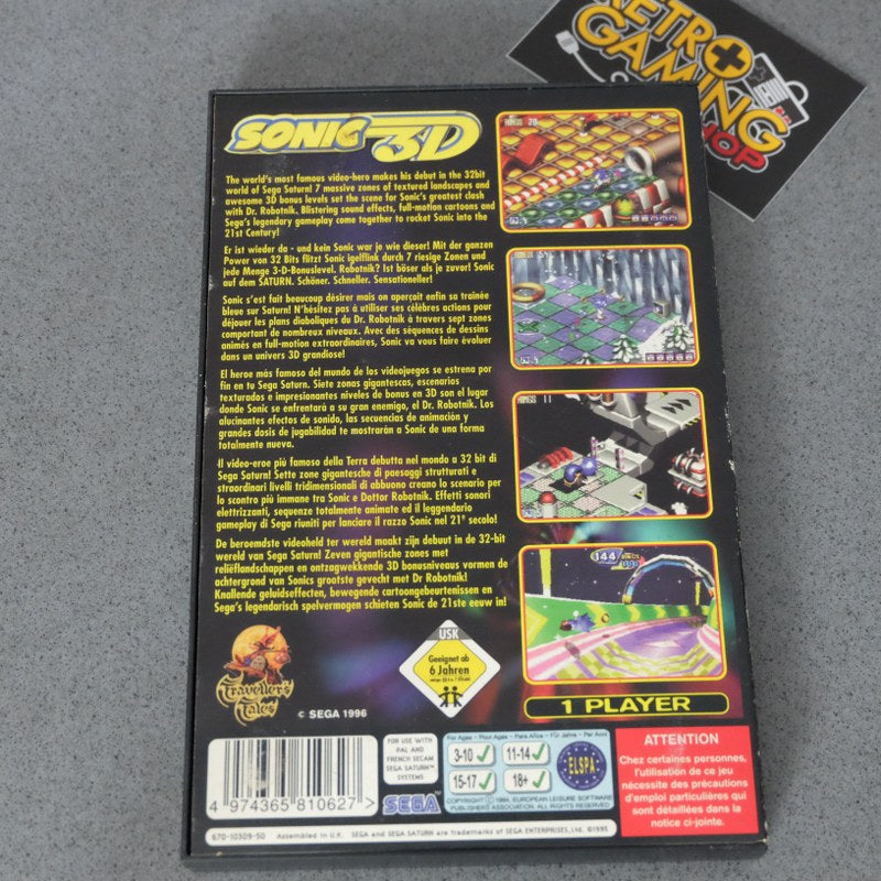 Sonic 3D Flickies' Island - Retrogaming Shop