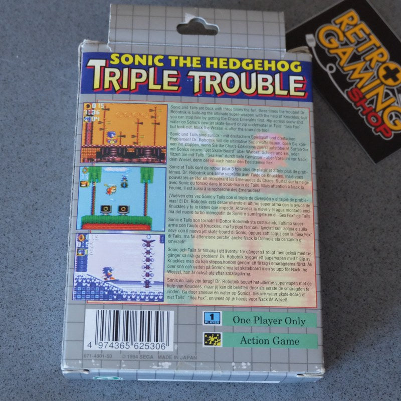 Sonic The Hedgehog Triple Trouble