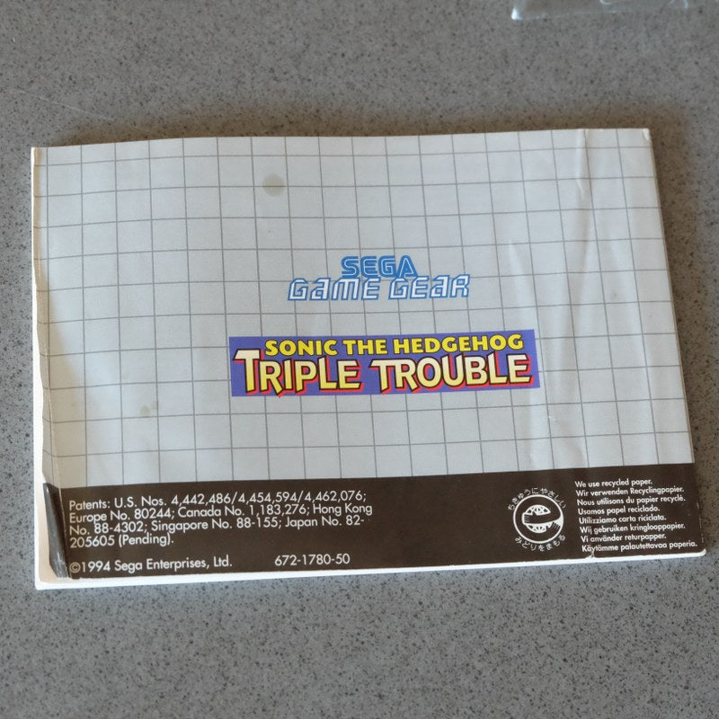 Sonic The Hedgehog Triple Trouble