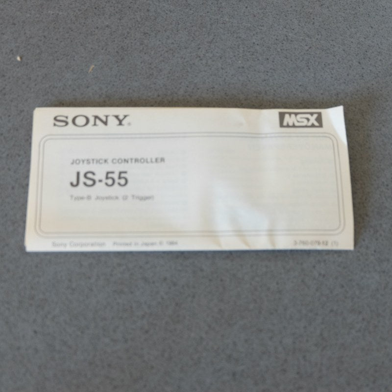 Sony Hit Bit Joystick Controller JS-55 MSX - Atari
