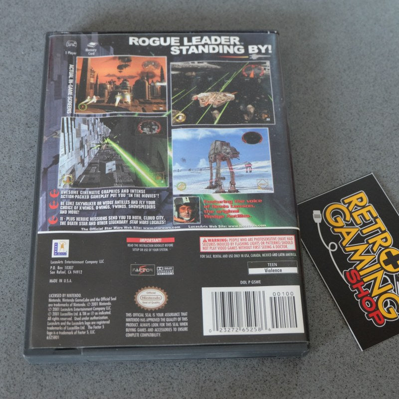 Star Wars Rogue Leader Rogue Squadron 2 - Nintendo