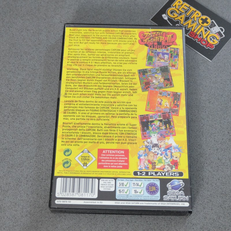 Super Puzzle Fighter 2 Turbo - Retrogaming Shop