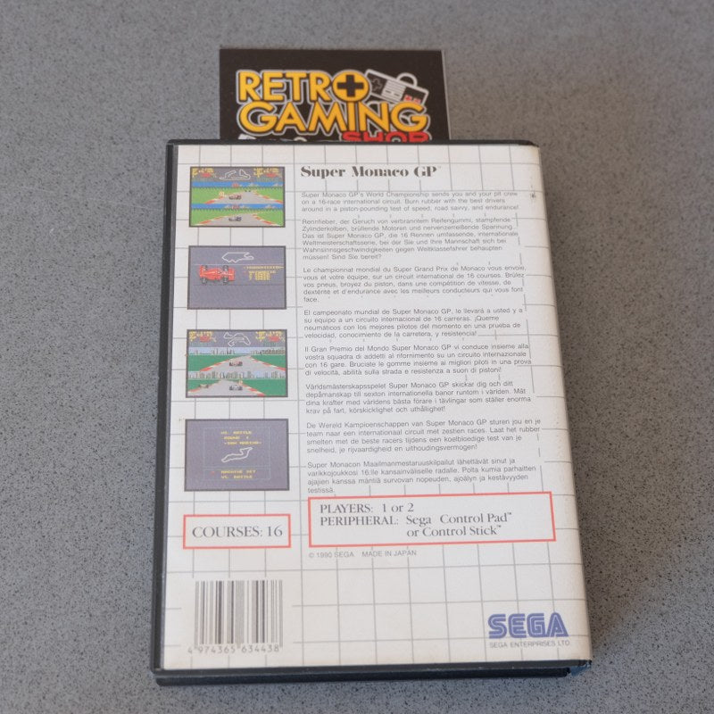 Super Monaco Gp - SEGA