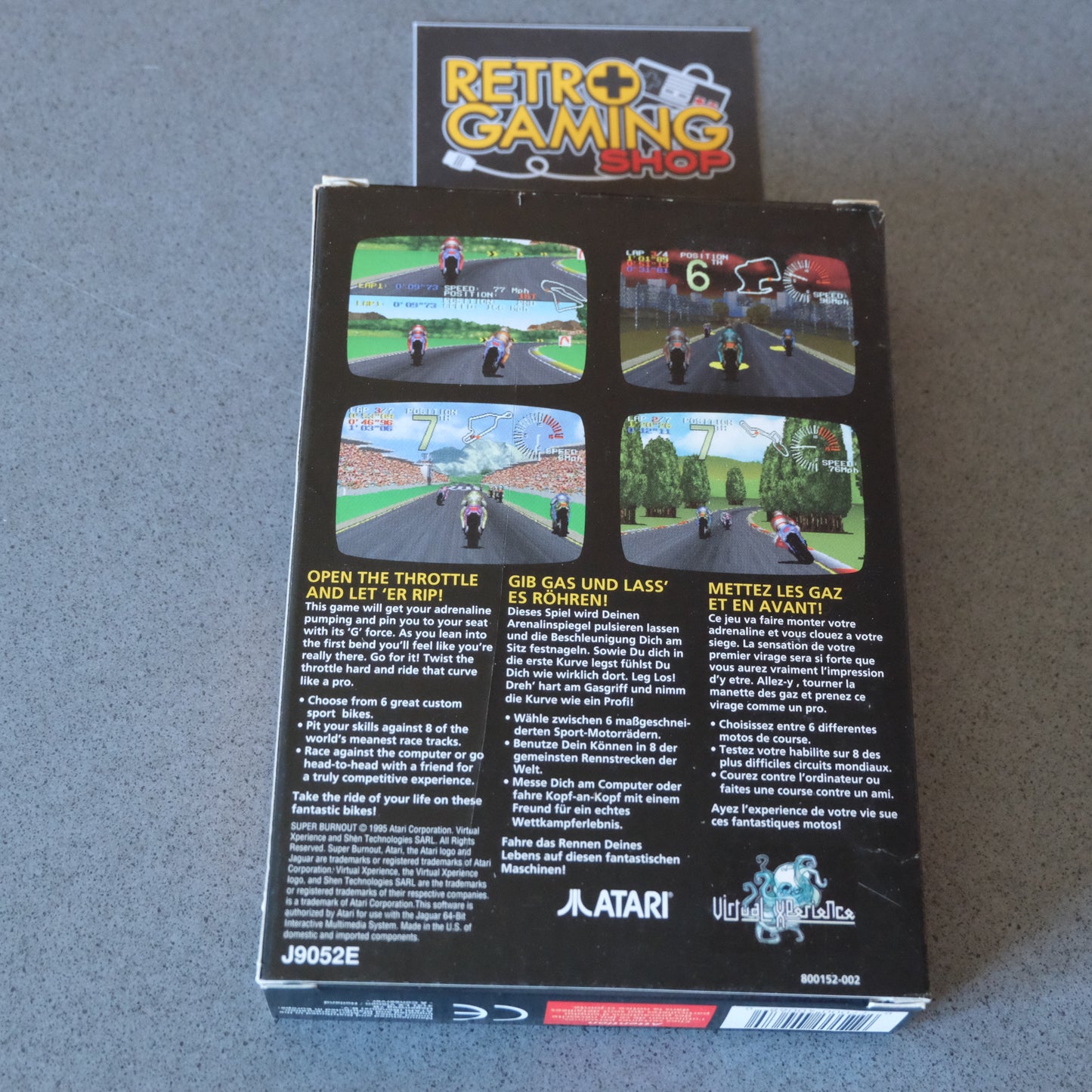 Super Burnout Atari Jaguar