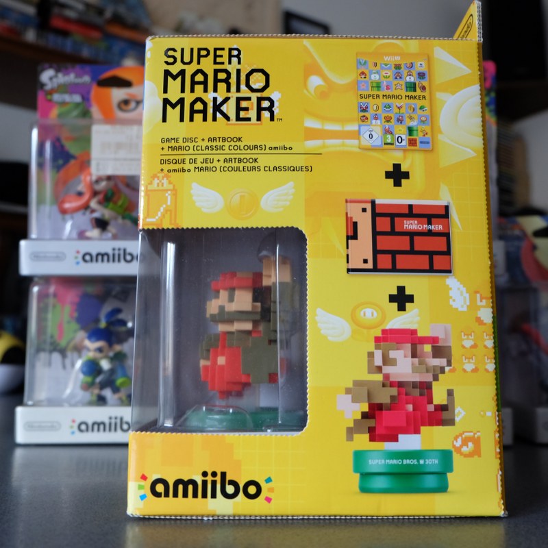 Super Mario Maker + Artbook + Amiibo Nuovo