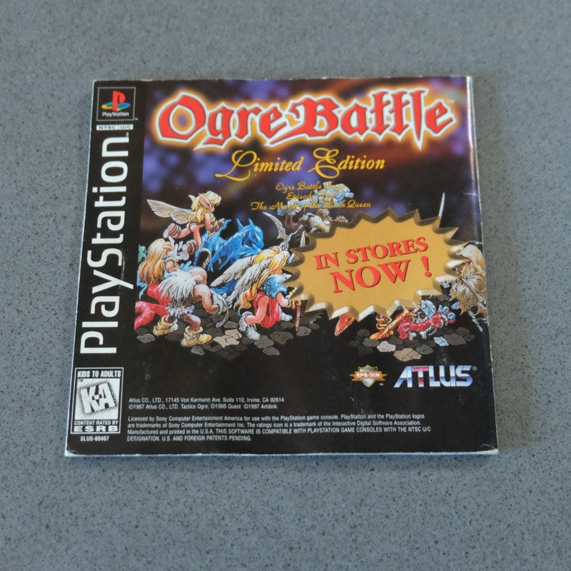 Tactics Ogre Ogre Battle Series
