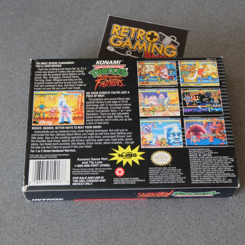 Teenage Mutant Ninja Turtles Tournament Fighter USA