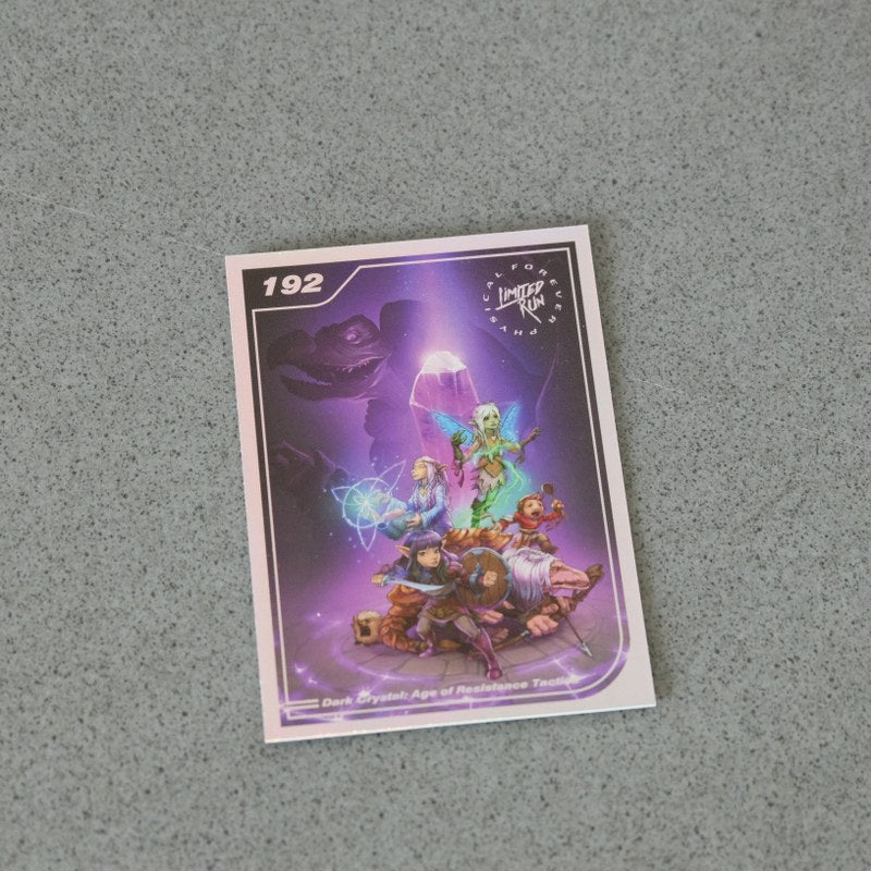 The Dark Crystal Age of Resistance Tactics Limited Run + Card Nuovo