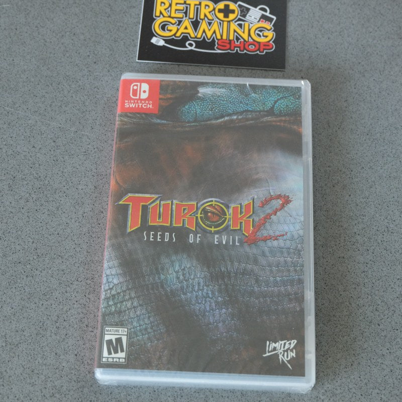Turok 2 Seeds of Evil Limited Run Nuovo