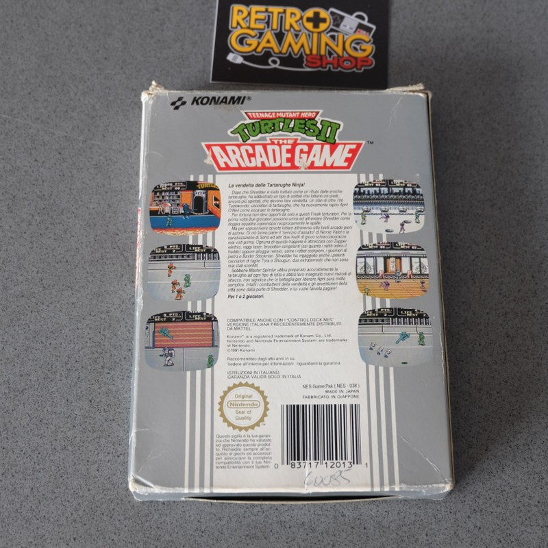 Turtles II 2 the Arcade Game Mattel
