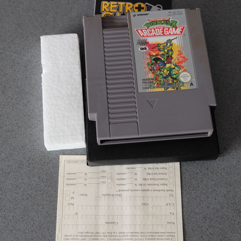 Turtles II 2 the Arcade Game Mattel