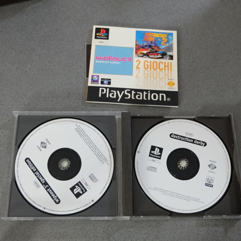 Wipeout 3 Special Edition / Destruction Derby 2