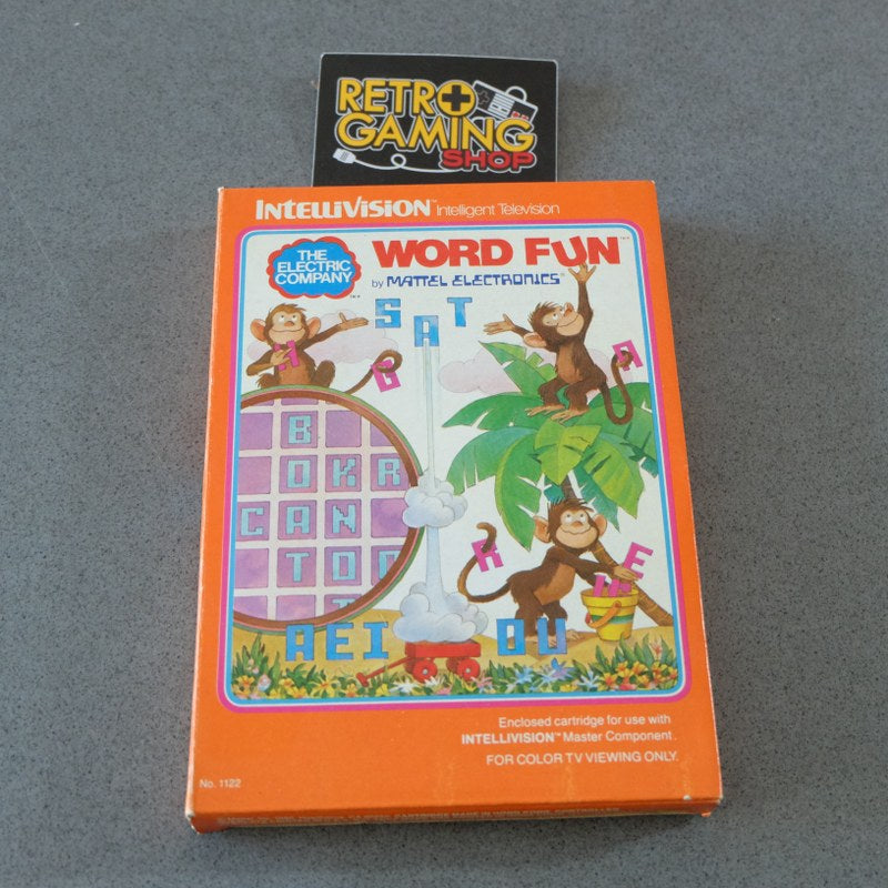Word Fun Intellivision - Retrogaming Shop