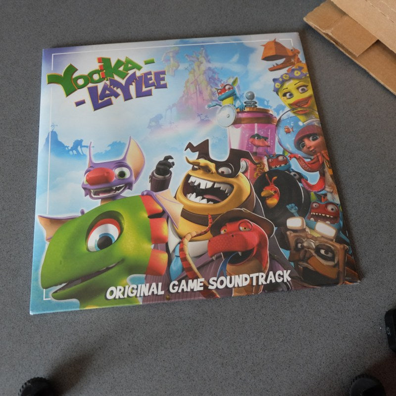 Yooka Laylee Limited Run + Vinile Original Game Soundtrack Nuovi Nintendo