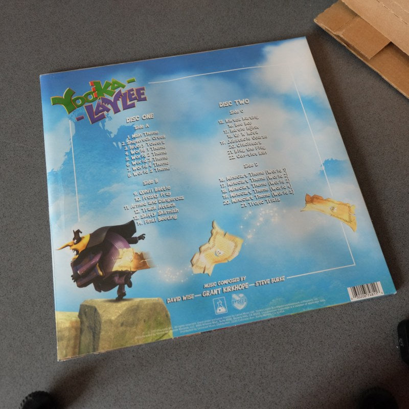 Yooka Laylee Limited Run + Vinile Original Game Soundtrack Nuovi Nintendo