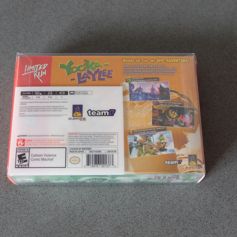 Yooka Laylee Limited Run + Vinile Original Game Soundtrack Nuovi Nintendo