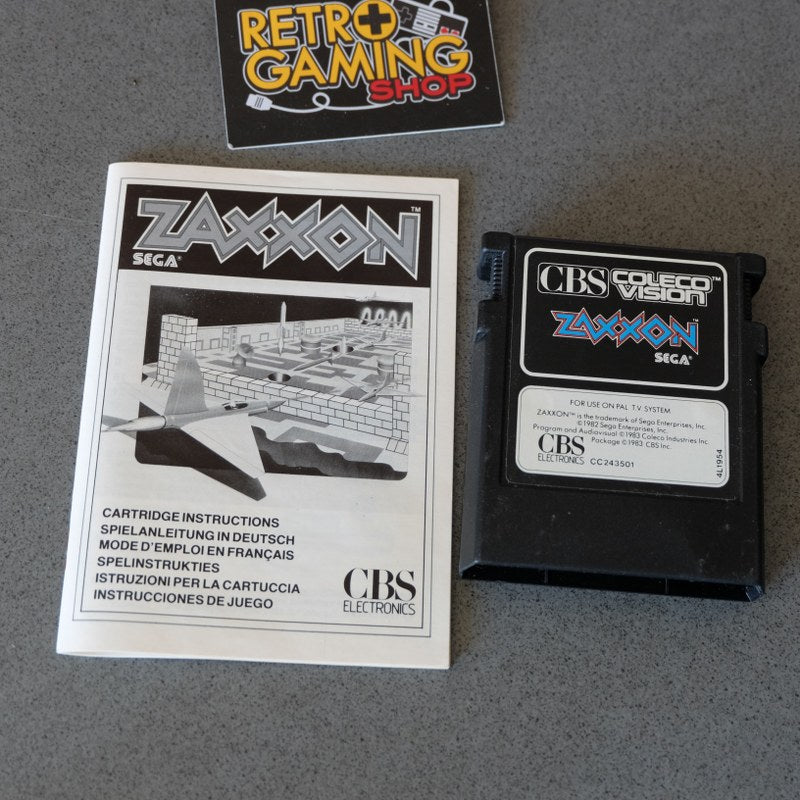 Zaxxon Colecovision - Retrogaming Shop