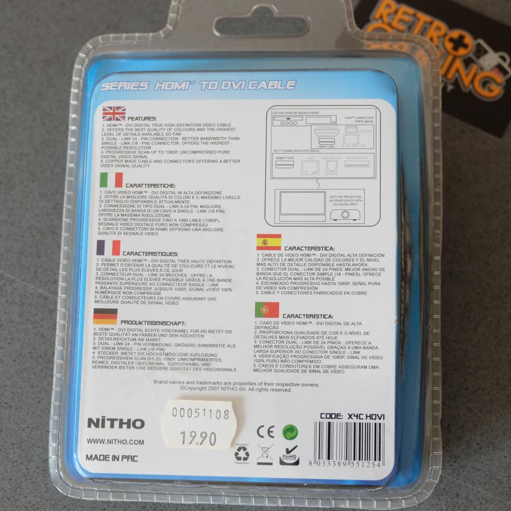 Hdmi to Dvi Cable - Sony