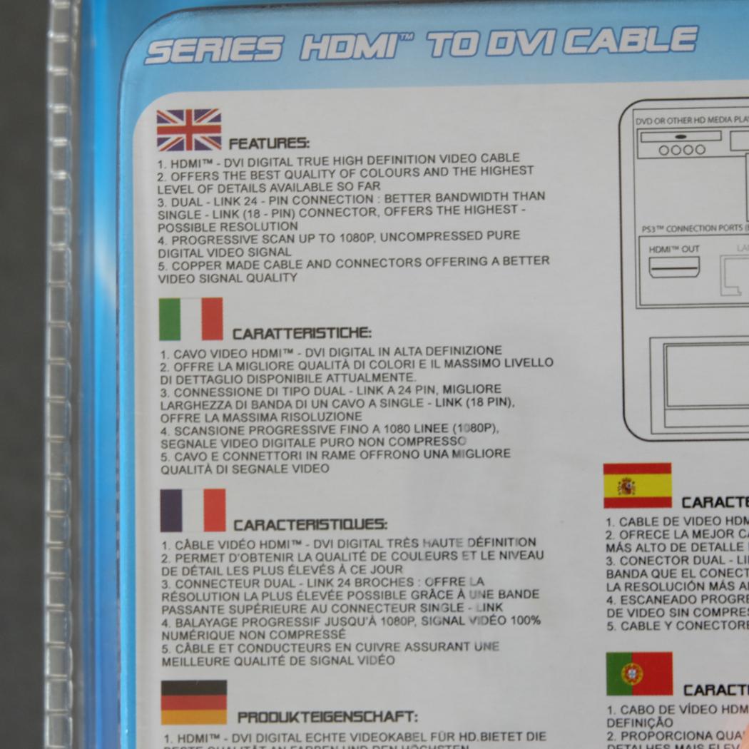 Hdmi to Dvi Cable - Sony