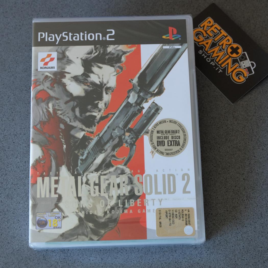 Metal Gear Solid 2 Sons Of Liberty Nuovo