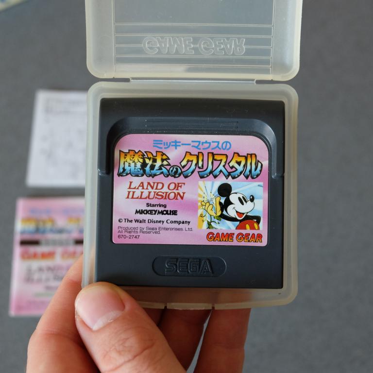 Mickey Mouse No Mahou No Cristal/ Land Of Illusion Starring Mickey Mouse - SEGA