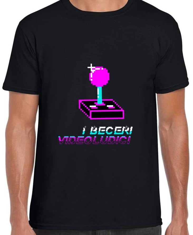T-shirt DE I Beceri Videoludici - Retrogaming Shop