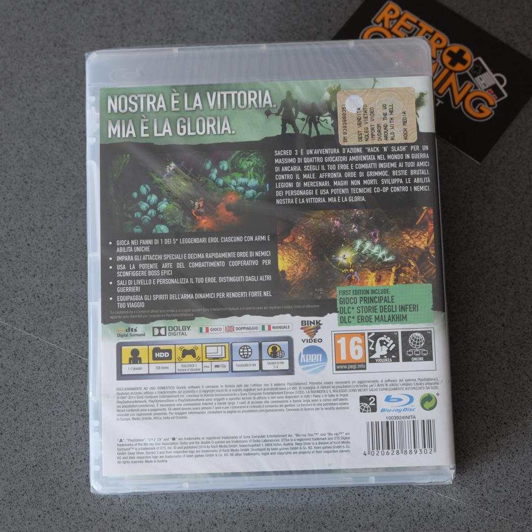 Sacred 3 First Edition Nuovo