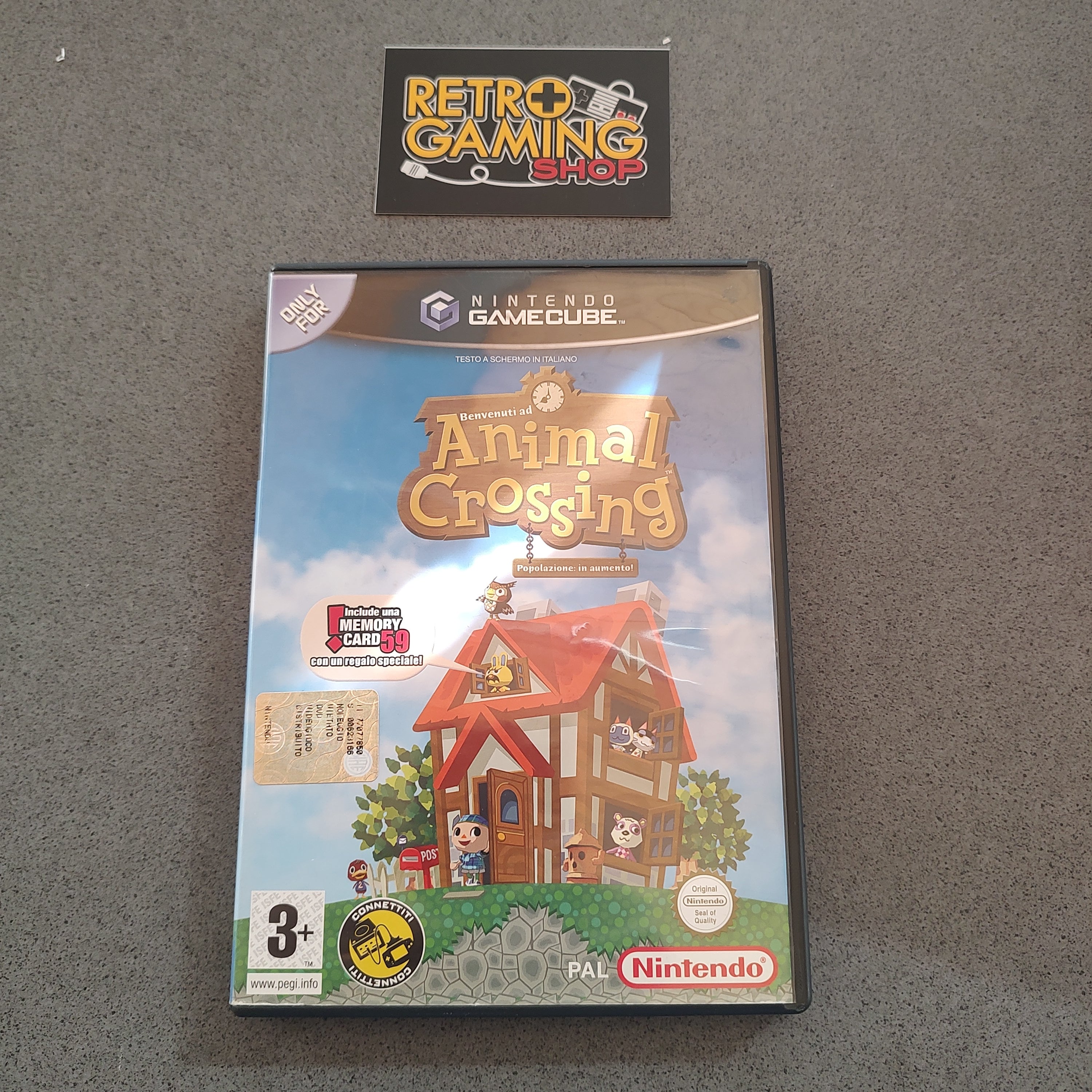 Vendita Animal Crossing Con Memory Card - Retrogaming Shop
