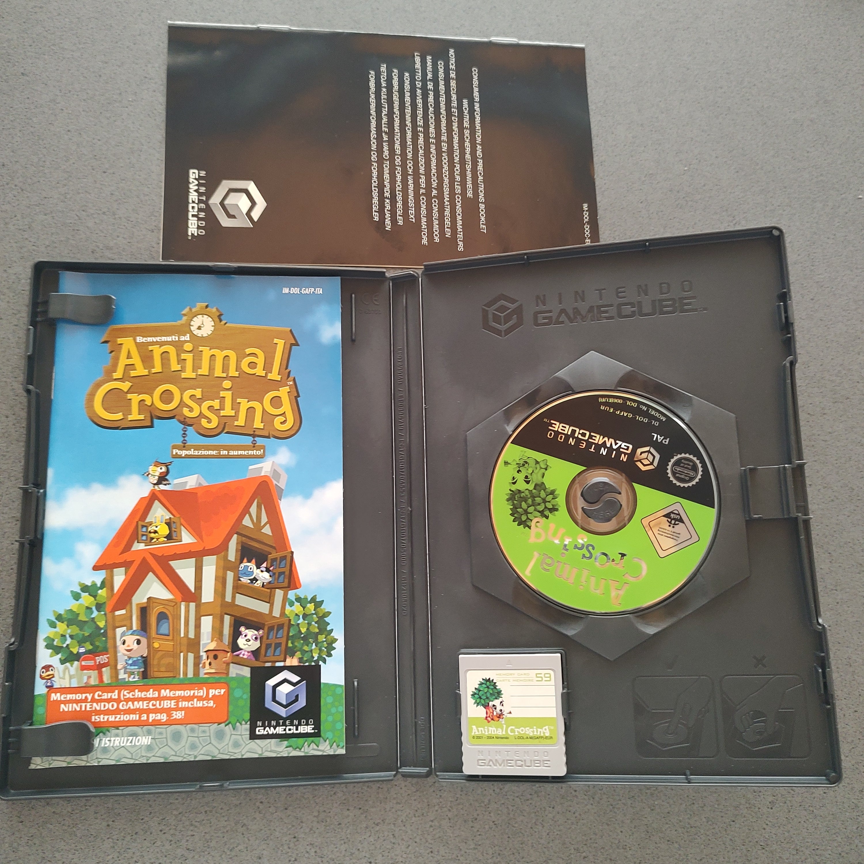 Vendita Animal Crossing Con Memory Card - Retrogaming Shop