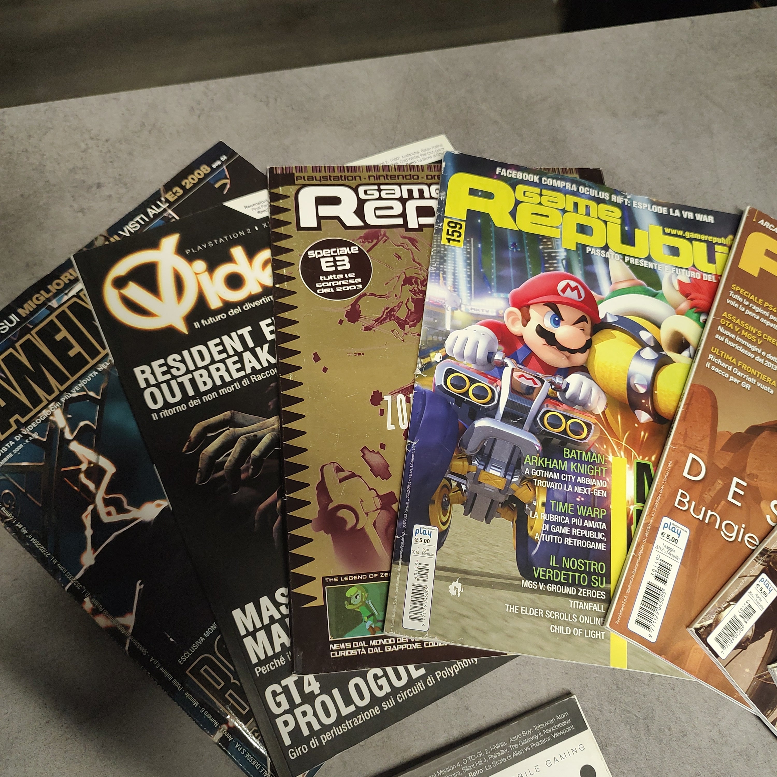 Vendita Lotto Riviste Retro - Retrogaming Shop