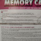 Vendita Memory Card Dreamcast Compatibile Nuovo - Retrogaming Shop